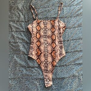 Snakeskin Bodysuit